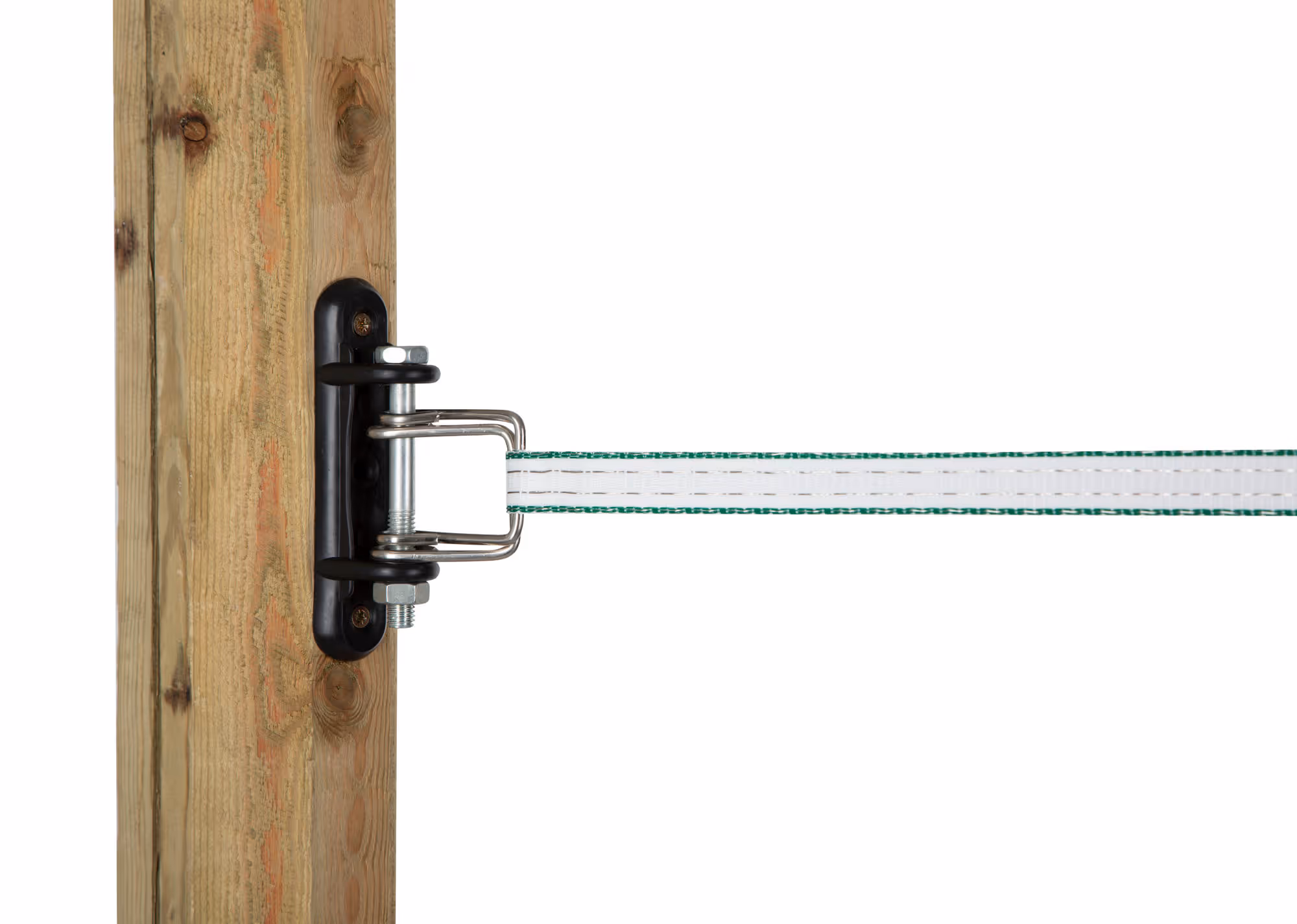 Isolateur angulaire à fixer sur piquets bois 