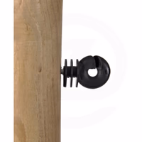 Isolateur annulaire à fixer sur piquets en bois