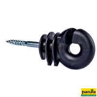 Isolateur annulaire avec filetage à bois autoforant, diamètre de la vis 6 mm les 100