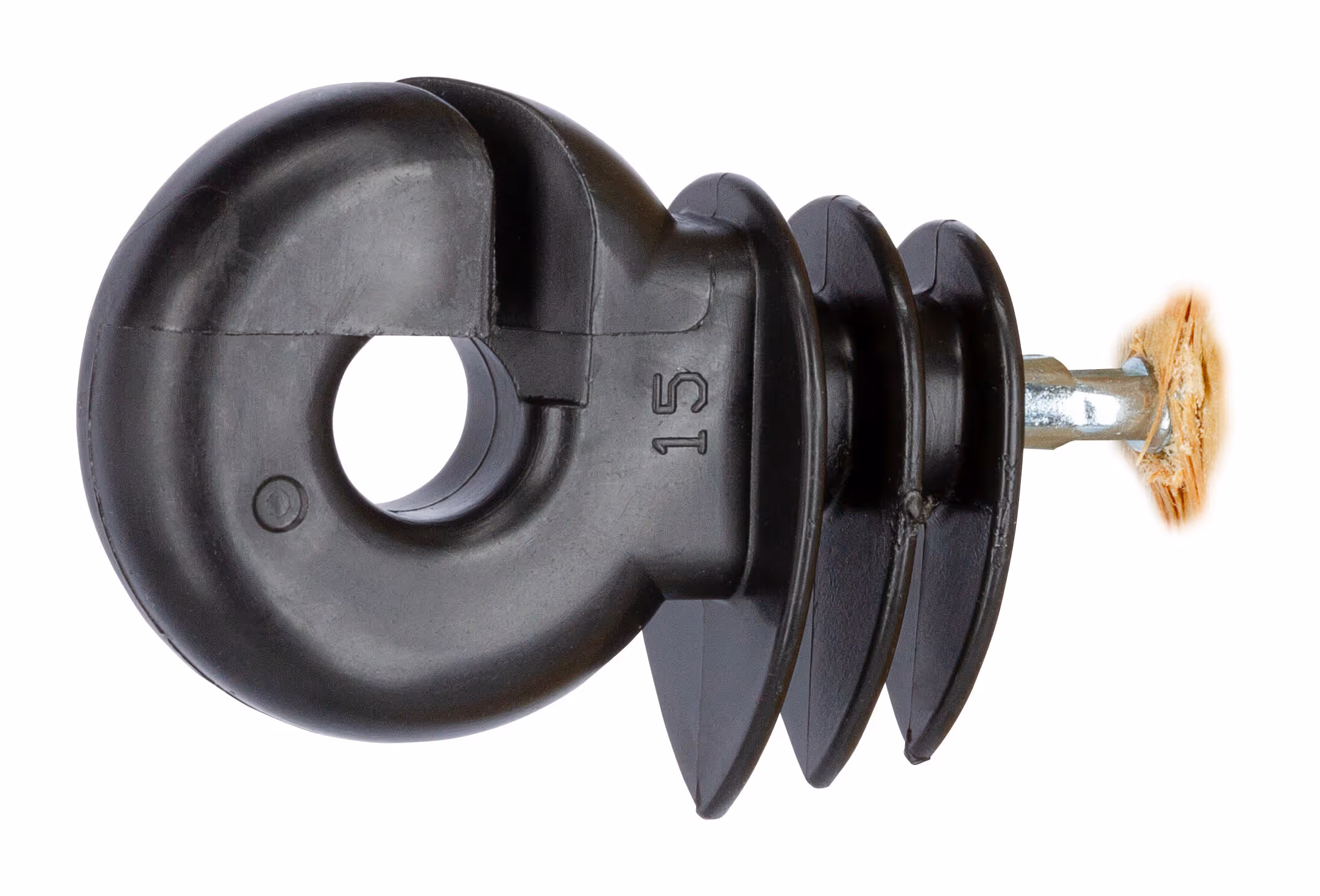 Isolateur annulaire EasyDrill EDX, noir, seau de 75pcs + embout