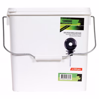 Isolateur annulaire noir - Seau de 250 à fixer sur piquet en bois