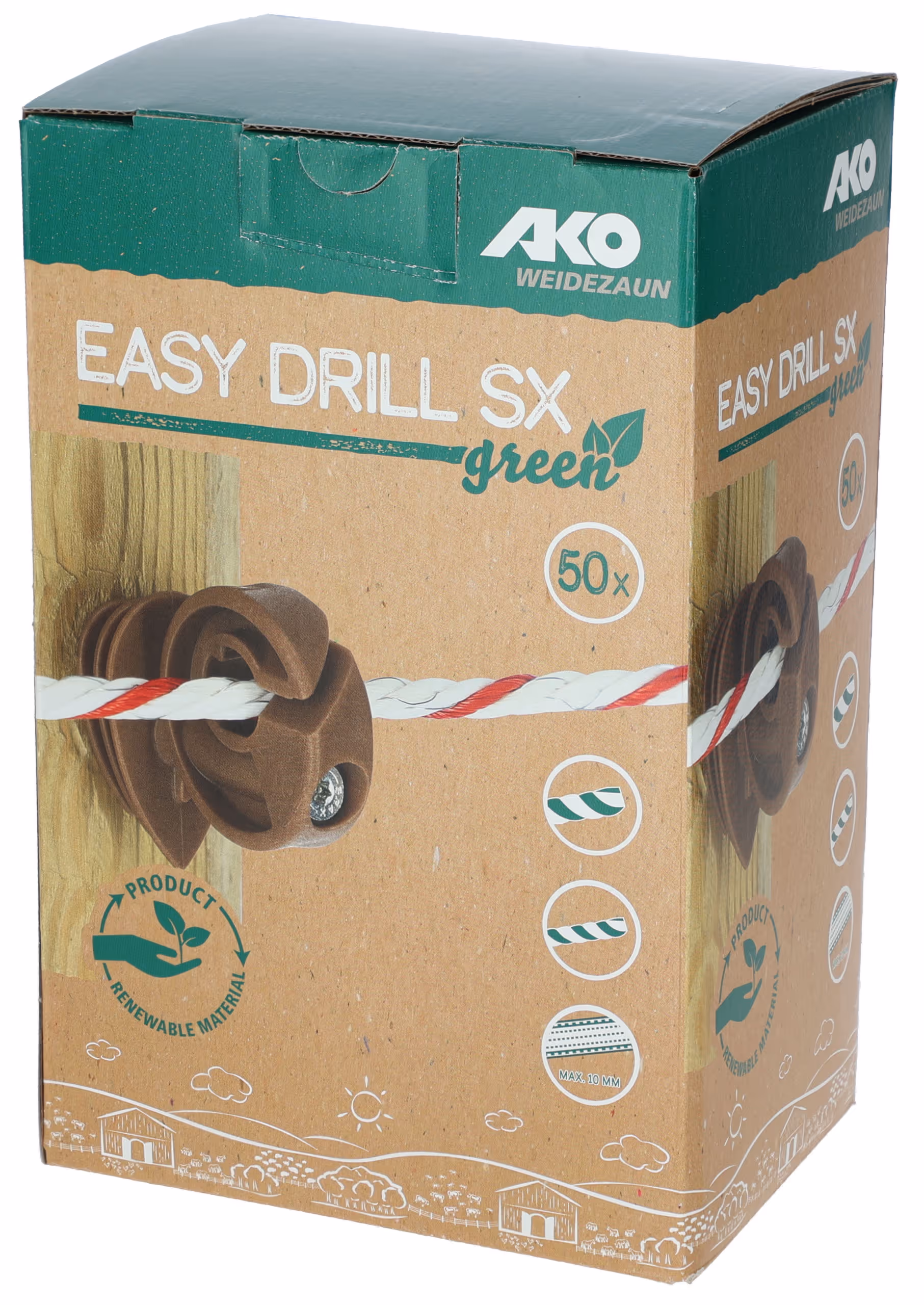 Isolateur annulaire Premium EasyDrillSX, recyclé, 50pcs