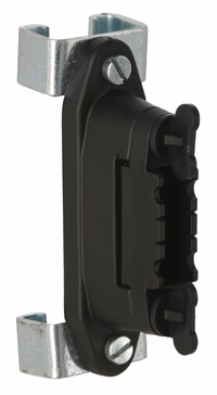 Isolateur d'angle T-Post noir, 4pcs, cordelette/ruban