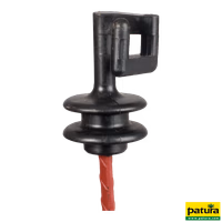 Isolateur de rechange carré pour piquets acier ressort ronds d= 7 mm les 25