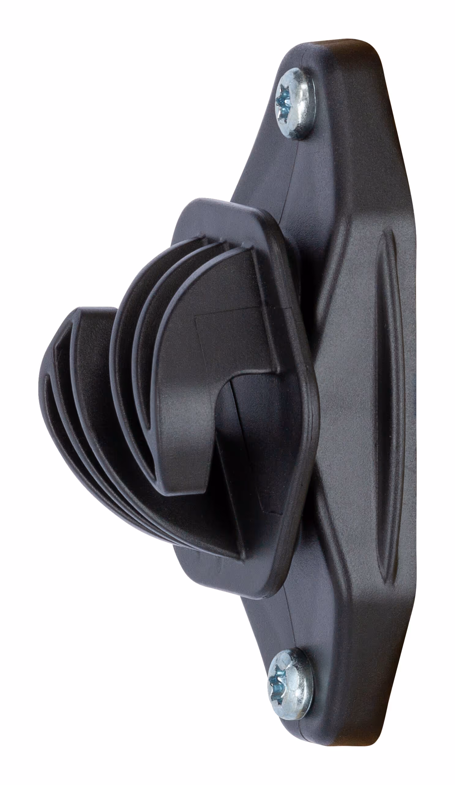 Isolateur EuroCord noir, jusqu'à Ø8mm, 20pcs