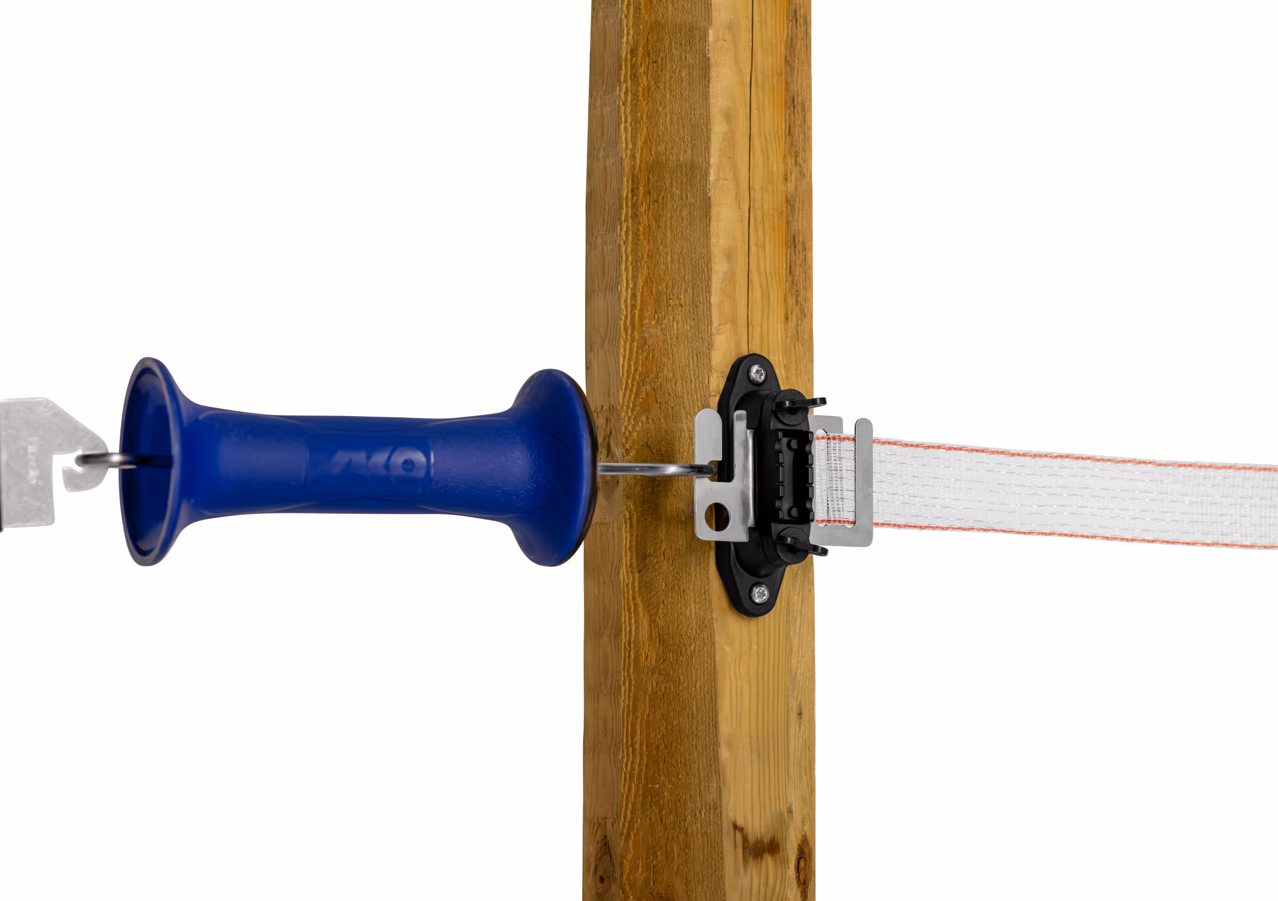 Isolateur porte à ruban Profi noir, 40mm, en coque (x4)