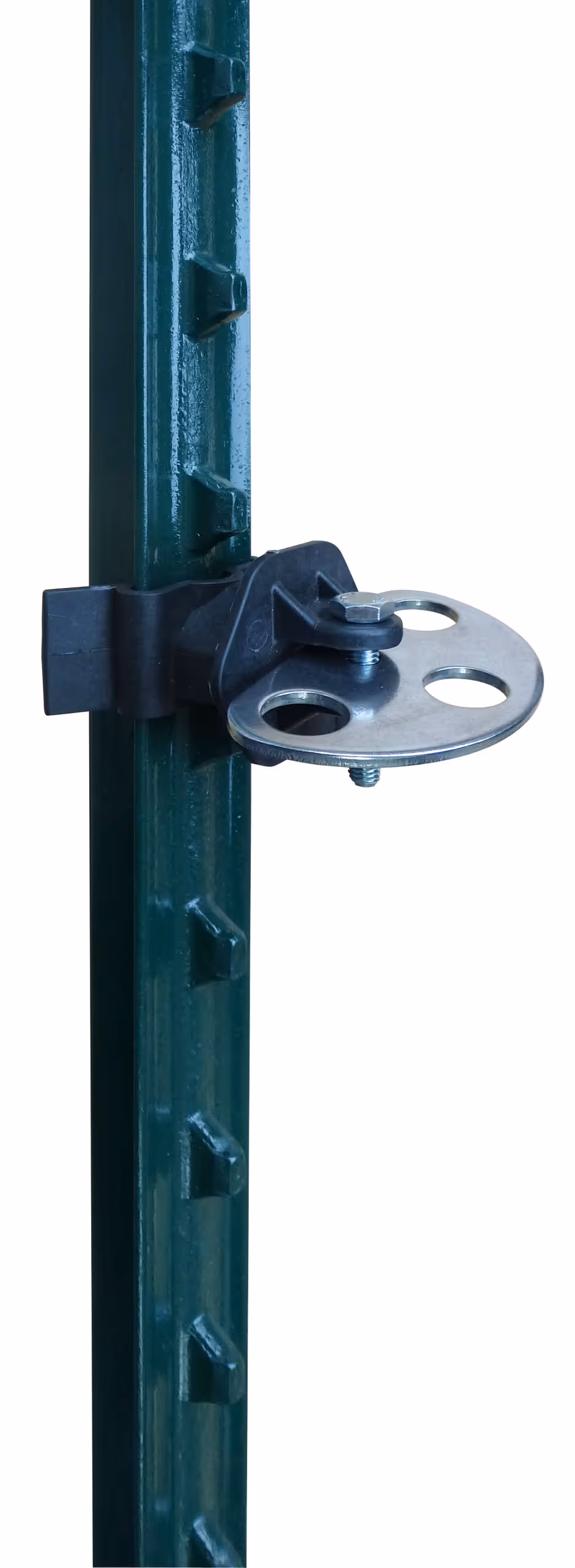 Isolateur porte T-Post/Vario noir, 3pcs