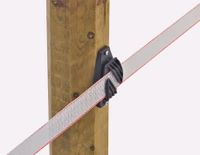 Isolateur ruban large 40 mm pour piquet bois 