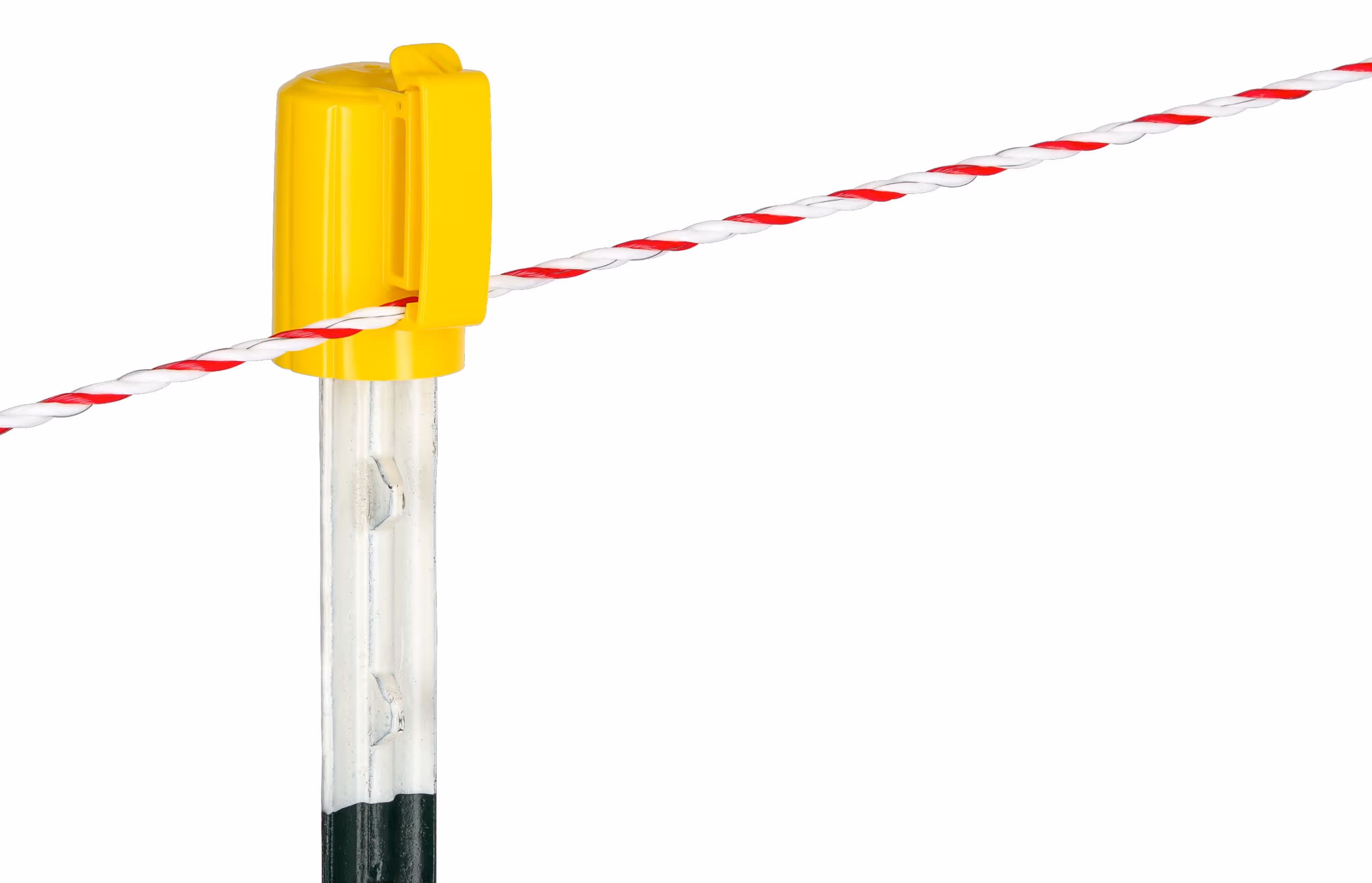 Isolateur tête T-Post, jaune