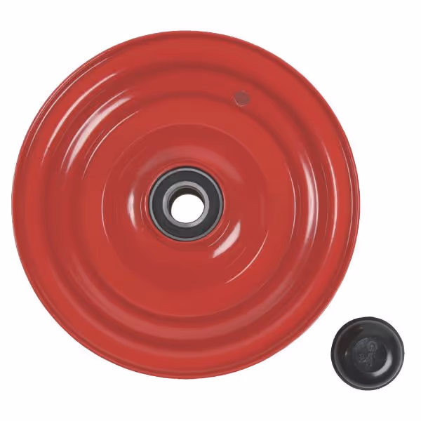 Jante 3.00-8 - Ø25mm avec roulement et bonnet Universel
