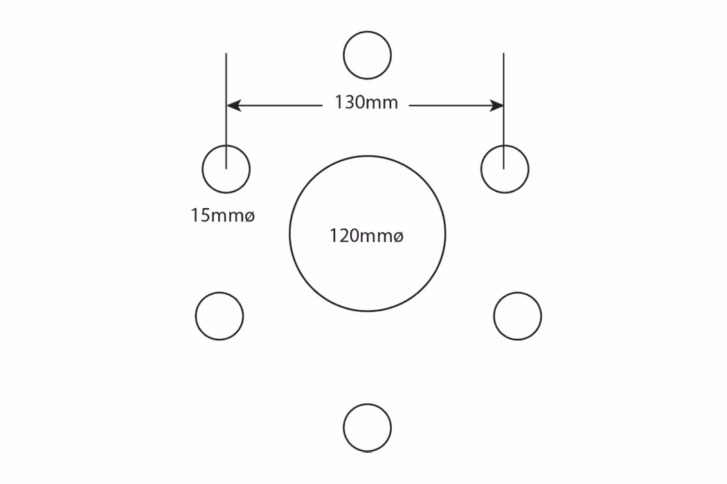 Jante avant 550x16 pour pneu 750x16 Universel