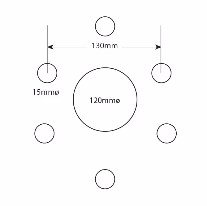 Jante avant 550x16 pour pneu 750x16 Universel