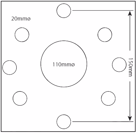 Jante de la roue complète 600 X 16 pneu c/w 4454751 | Universel