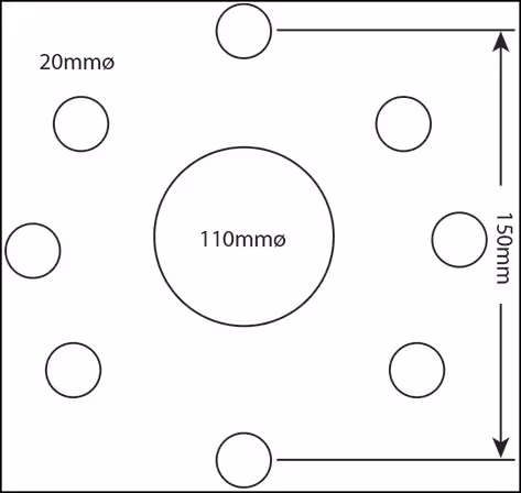 Jante de la roue complète 9 x 28 pour arrière 11 x 28 | Universel
