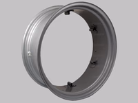 Jante seule 11x28" 6 pontées - adaptable sur tracteurs Ford, Massey Ferguson, Case IH - ref 828532M91
