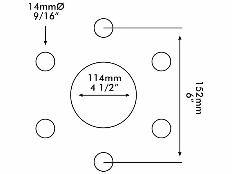 Jante, Taille de jante: 5.5'' x 16''. - adaptable sur tracteurs Fiat, Long, White - ref 5102670