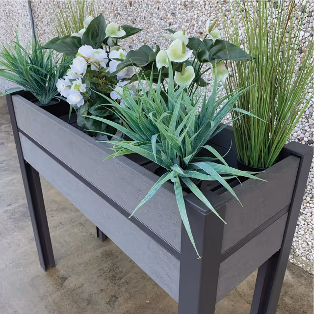 Jardiniere wpc 100x38x90cm