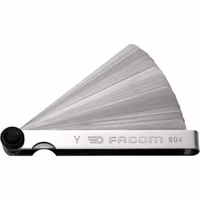 Jauge d"epaisseur metrique a bout rond 4 a 100/100 mm