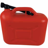 Jerrycan plastique 20l "eco" rouge