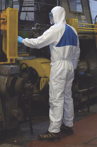 Combinaison de protection jetable Comfort blanche taille XL