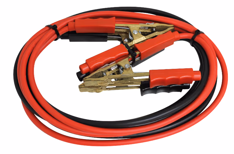 JEU CABLE DEMARRAGE 500A 25MM2 LG.3.50M