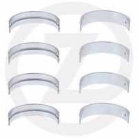 Jeu coussinets std ref 02/634019 adaptable JCB