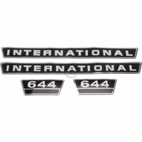 Jeu d'autocollants, revêtement en chrome