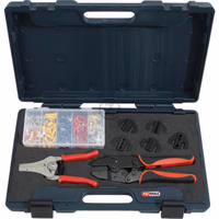 Jeu d'outils de sertissage automatique, 283 pièces