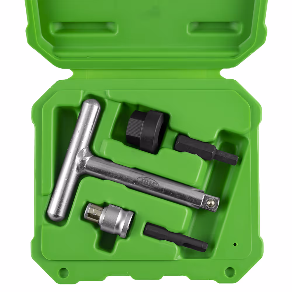Jeu d'outils pour bouchons plastiques d'évacuation d'huile