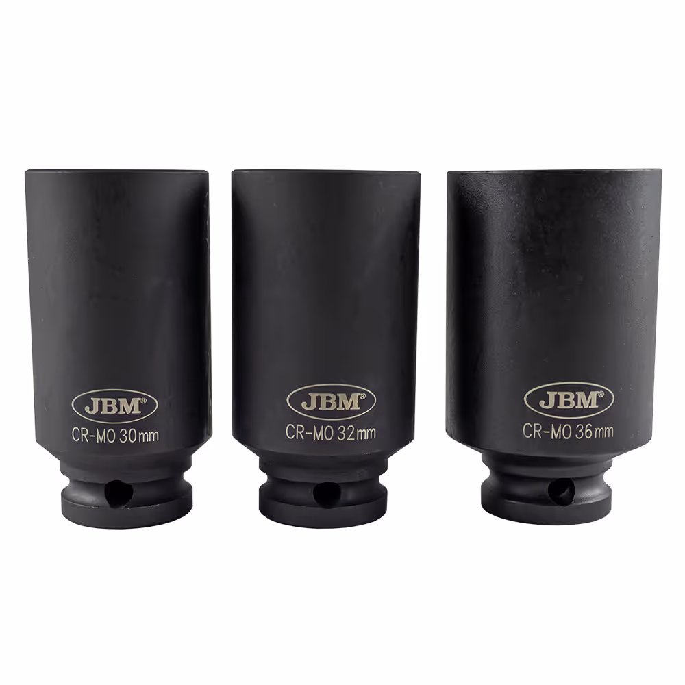 Jeu de 3 douilles xzn de 1/2" à choc