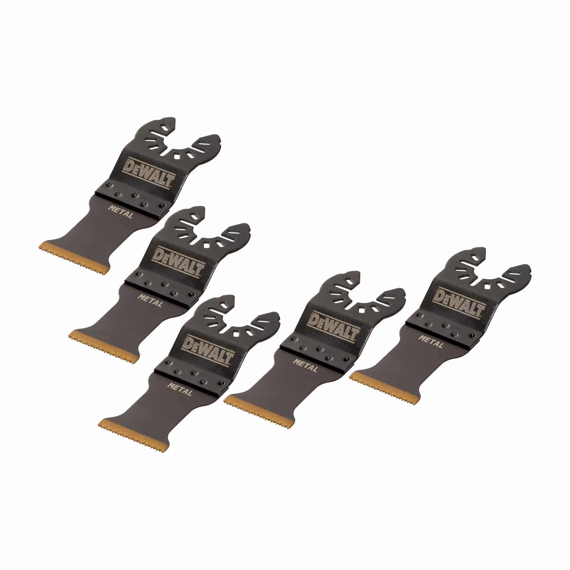 Jeu de 5 lames 30 x 43 mm pour multi-cutter. Pour la découpe de métal