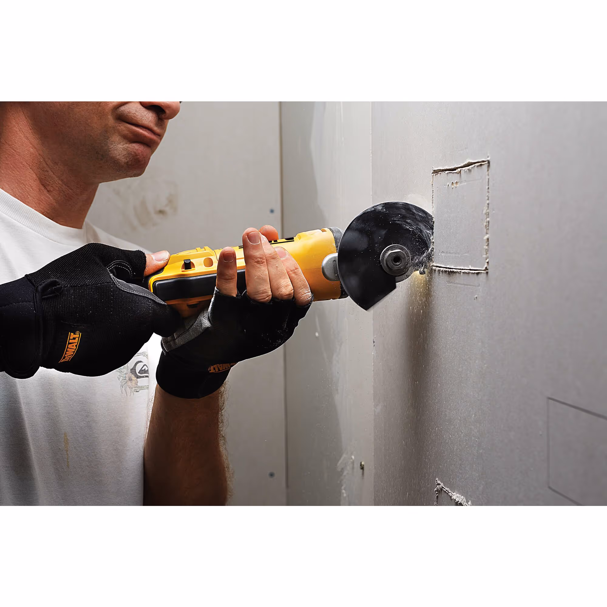 Jeu de 5 lames Ø100 mm BiM semi circulaire pour multi-cutter. Bois, bois avec clous, plaque de plâtre, PVC