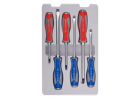 Jeu de 6 tournevis lame traversante