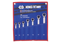 Jeu de 7 clés mixtes à cliquet réversibles 8-10-11-12-13-17-19mm