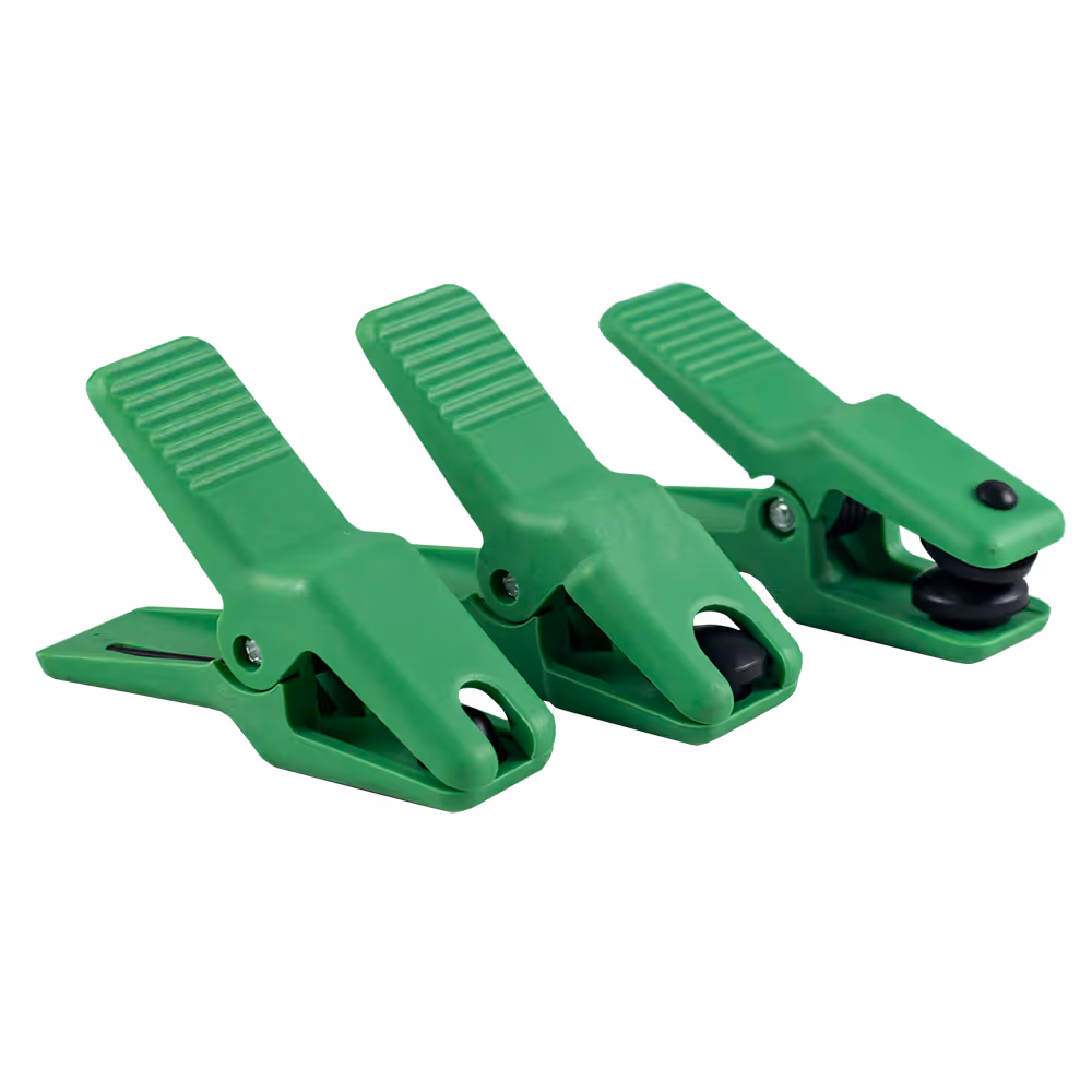 Jeu de 8 pinces plates avec le fixateur pour les tuyaux flexibles