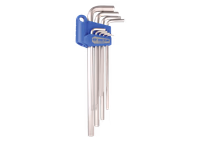 Jeu de 9 clés mâles extra longues 1/16 ~ 3/8