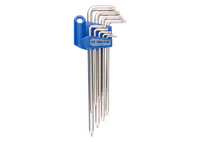 Jeu de 9 clés Torx longues