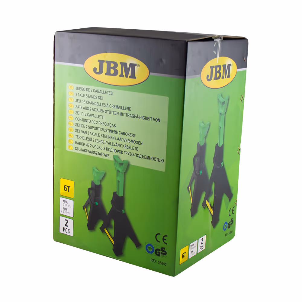 Jeu de chandelles à cremaillère 6 ton