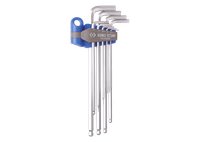 Jeu de clés mâles 6 pans - 9 pièces