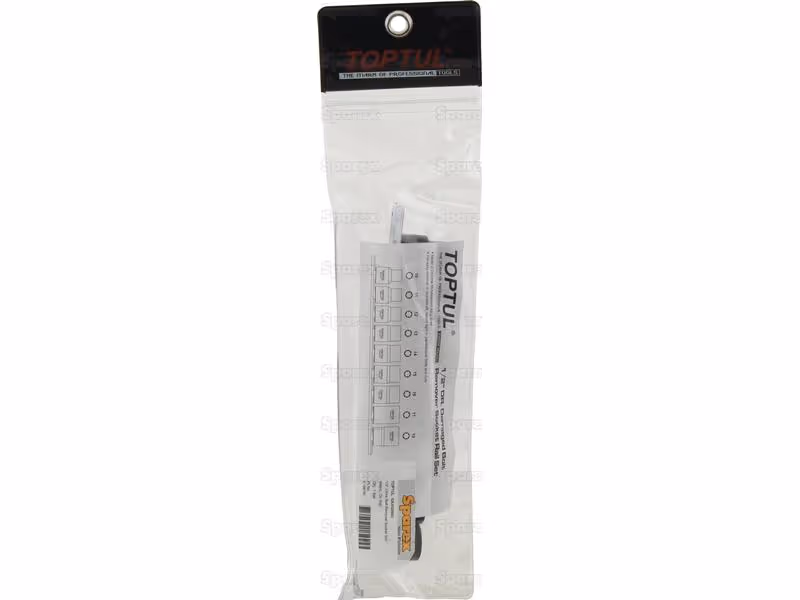 Jeu de douilles 1/2'' sur rail de fixation. (9 pc.)