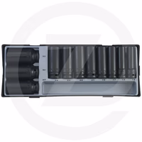 Jeu de douilles a chocs 1/2'' longues - 12-32 mm (11 pcs)
