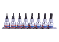 Jeu de douilles tournevis 3/8 Torx 8 pièces T15-T50