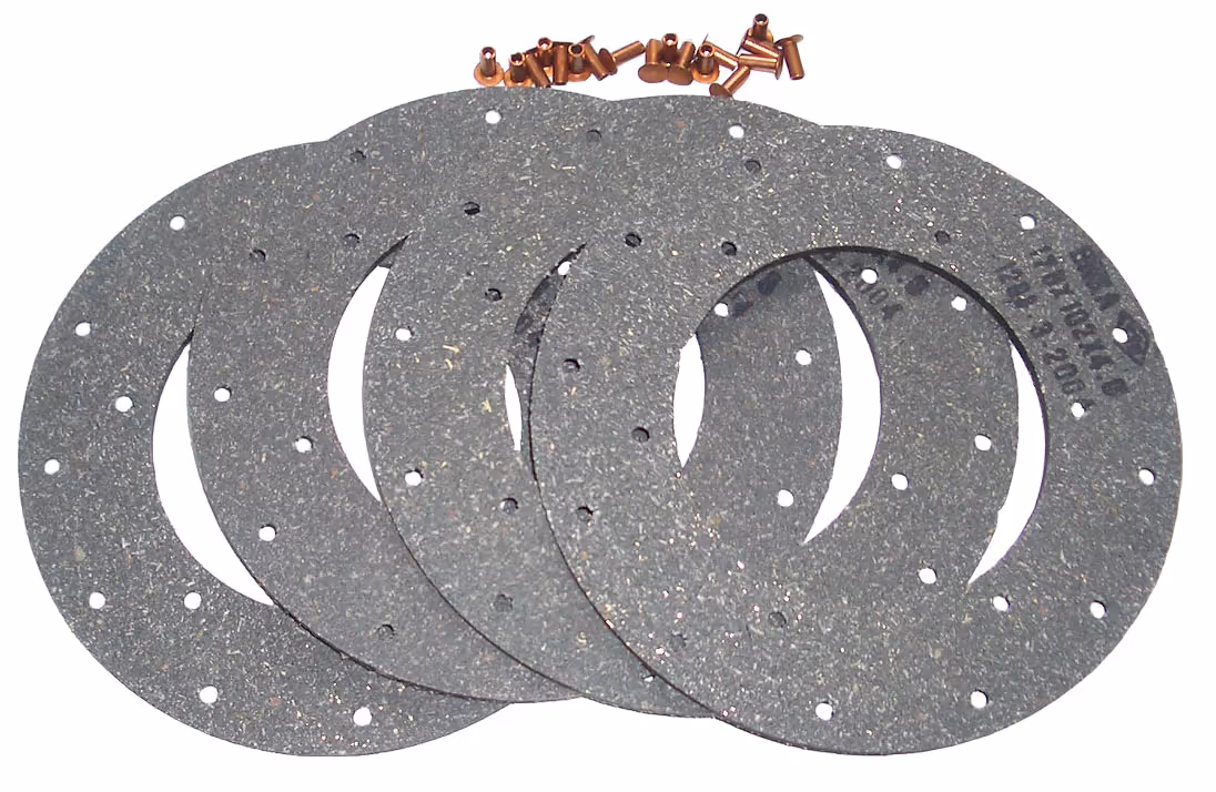 Jeu de garniture de frein 177mm + Rivets 3910292M91 | Massey-Ferguson