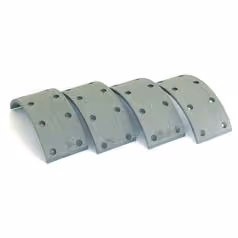 Jeu de garnitures de frein, Longueur: 187mm. - adaptable sur tracteurs Deutz Fahr, Fendt - ref 135110150170