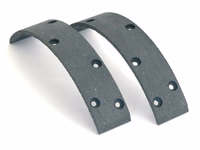 Jeu de garnitures de frein, Longueur: 190mm.