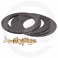 Jeu de garnitures de frein ø 222 mm