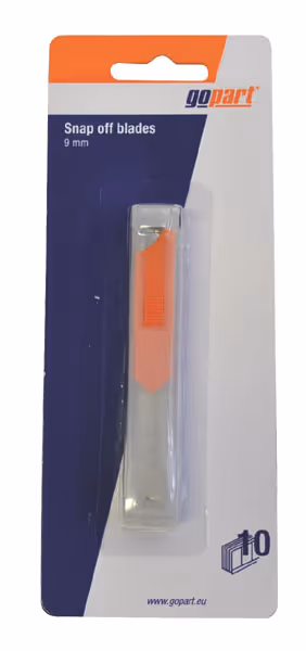Jeu de lames sécables 9mm 10pc