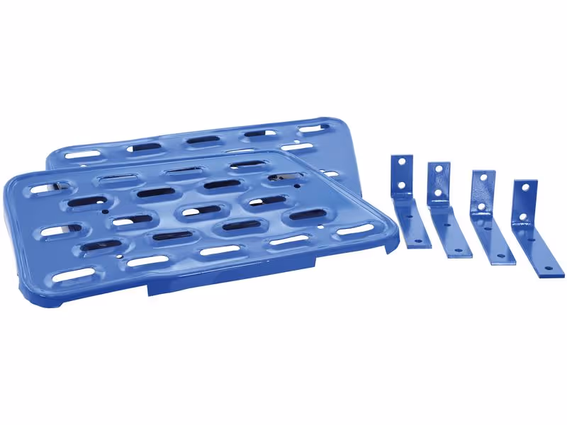 Jeu de marches pieds - Gauche/Droit - adaptable sur tracteurs Ford - ref 957E16472A