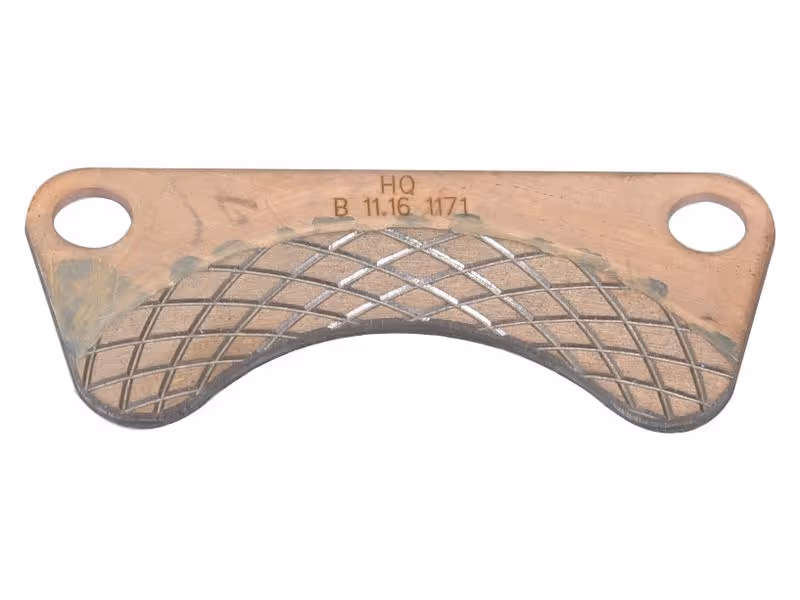 Jeu de plaquettes de frein. - adaptable sur tracteurs Fiat, New Holland, Case IH - ref 5118095