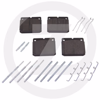 JEU DE PLAQUETTES DE FREIN4 PCS - 477/01